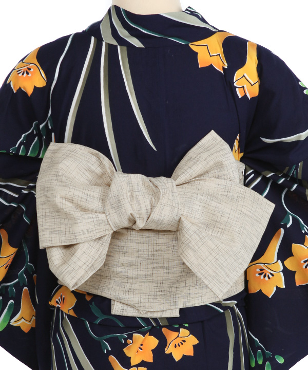 浴衣レンタル｜竺仙 玉むし 桔梗柄｜Y0003｜L｜宅配着物レンタル