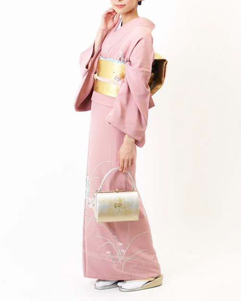 訪問着 | 正絹 本加賀友禅 童人形柄 | 着物ネット通販・宅配レンタルの