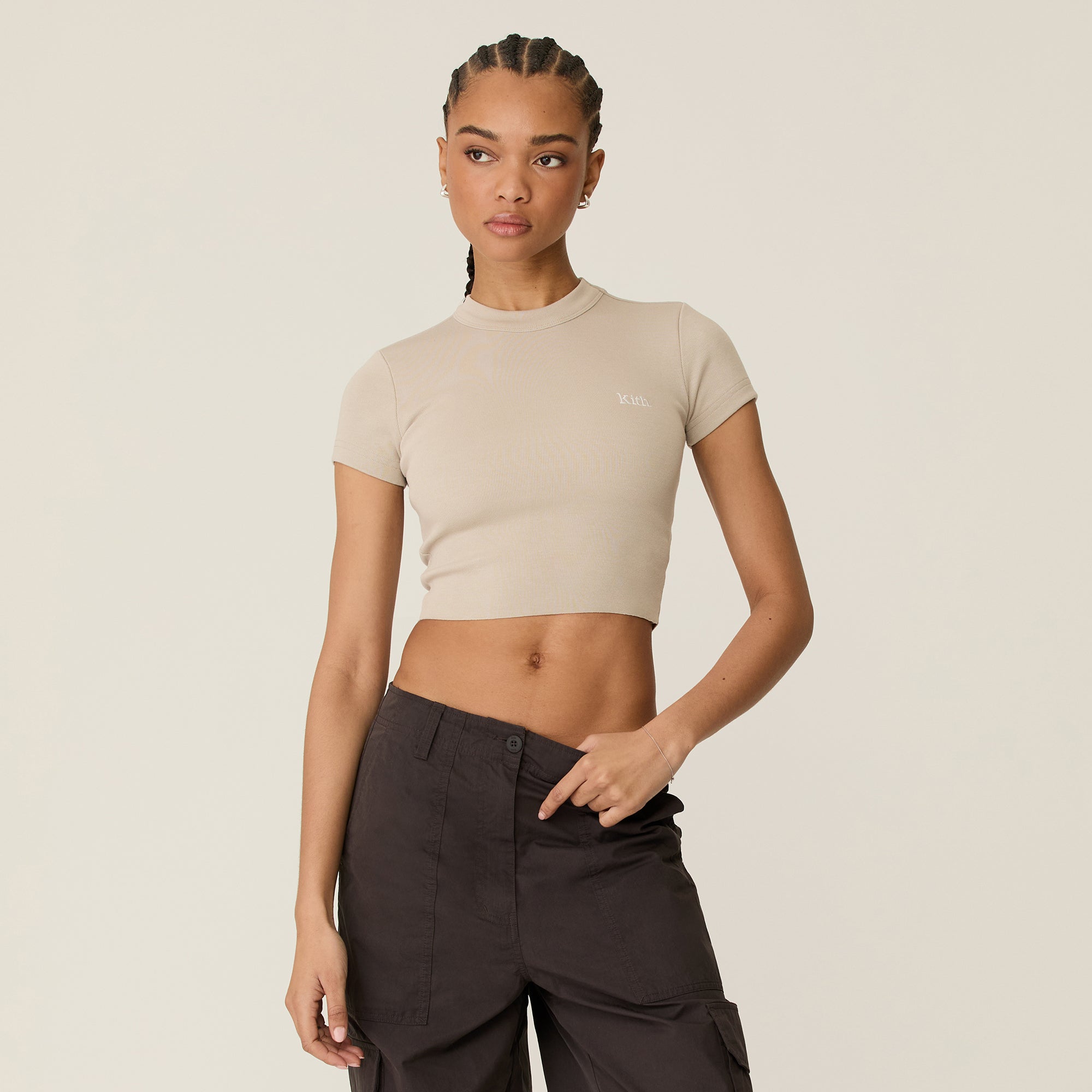 Kith Bonded Microsuede Midi Vest - Mesa