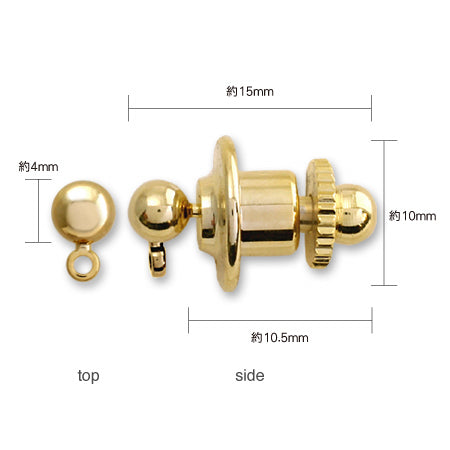 タイタックセット カン付 ロジウムカラー – 貴和製作所オンラインストア