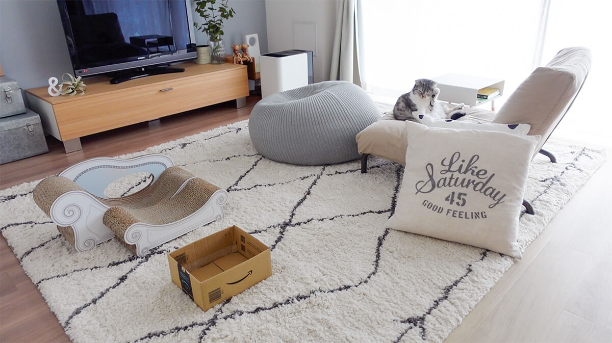 リビング模様替え】買って良かった！モロッコ ベニワレン風ラグ