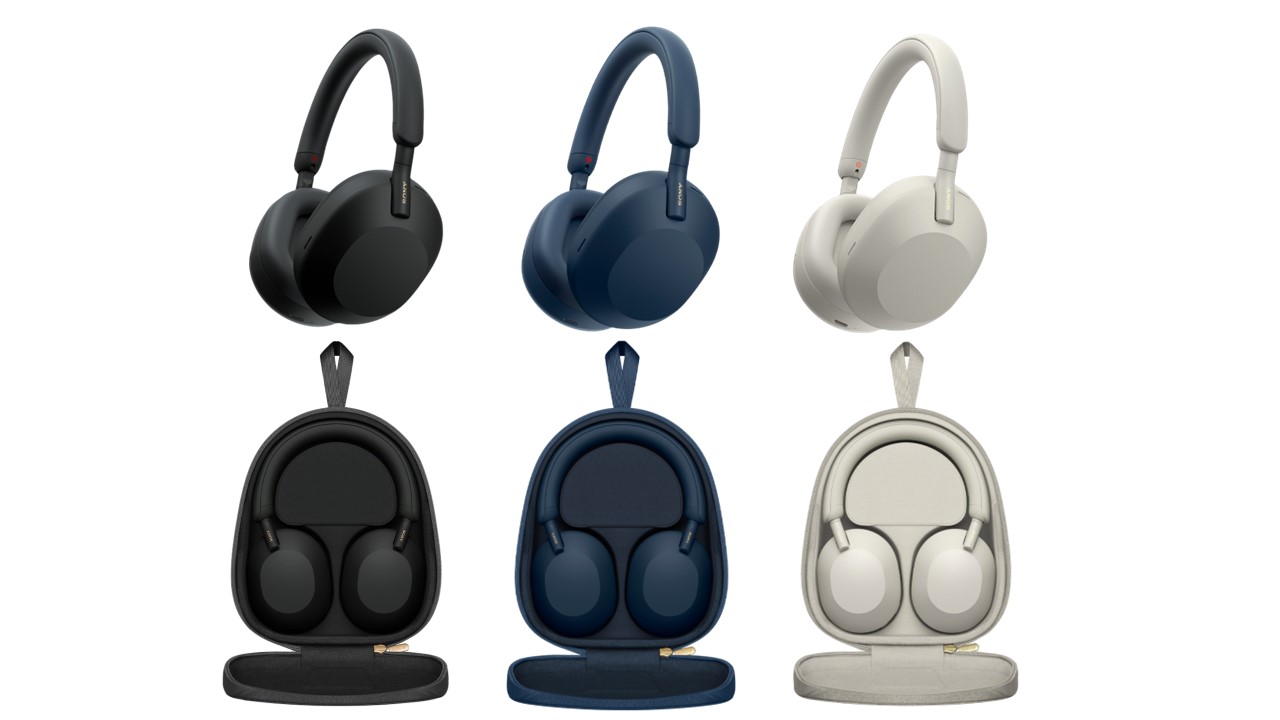 海外ソニーで、フラグシップワイヤレスヘッドホン「WH-1000XM5」の新色