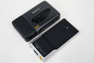 懐かしいオーディオプレーヤーDATウォークマン「WMD-DT1」！ - ソニー