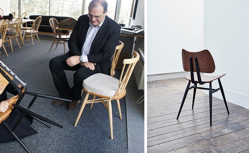 アーコール バタフライチェアチェアブラックレッグのご紹介 - ダニエル