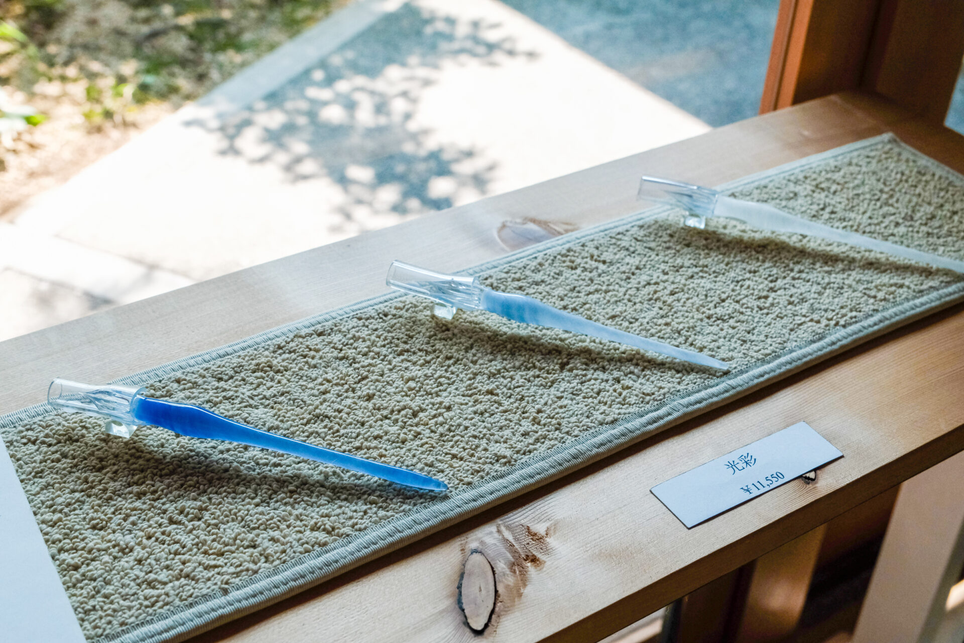 倉敷市】ガラス工房aun 〜 自分の生活に合わせたガラスペンを選び