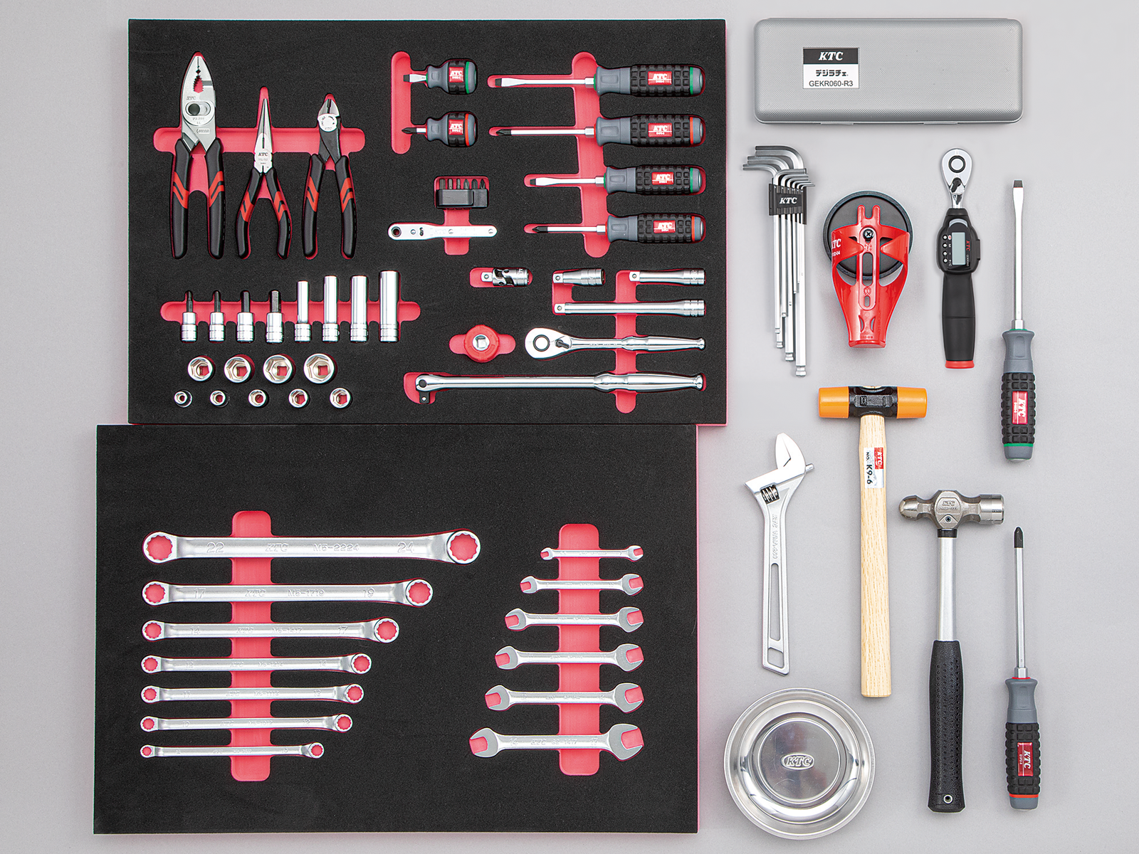 2022SKセール限定品】9.5sq.工具セット（ローラーキャビネット）［70点