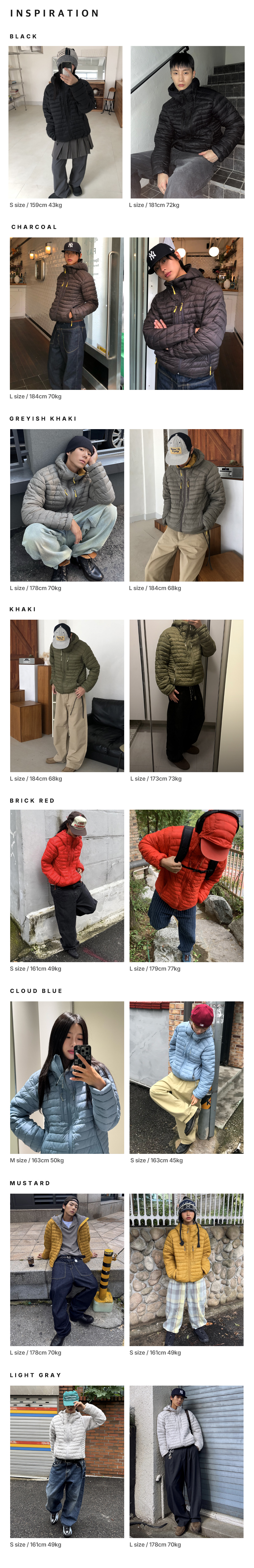 MUSINSA公式 | LEIRE エッセンシャルフードパーカーロイトダウン