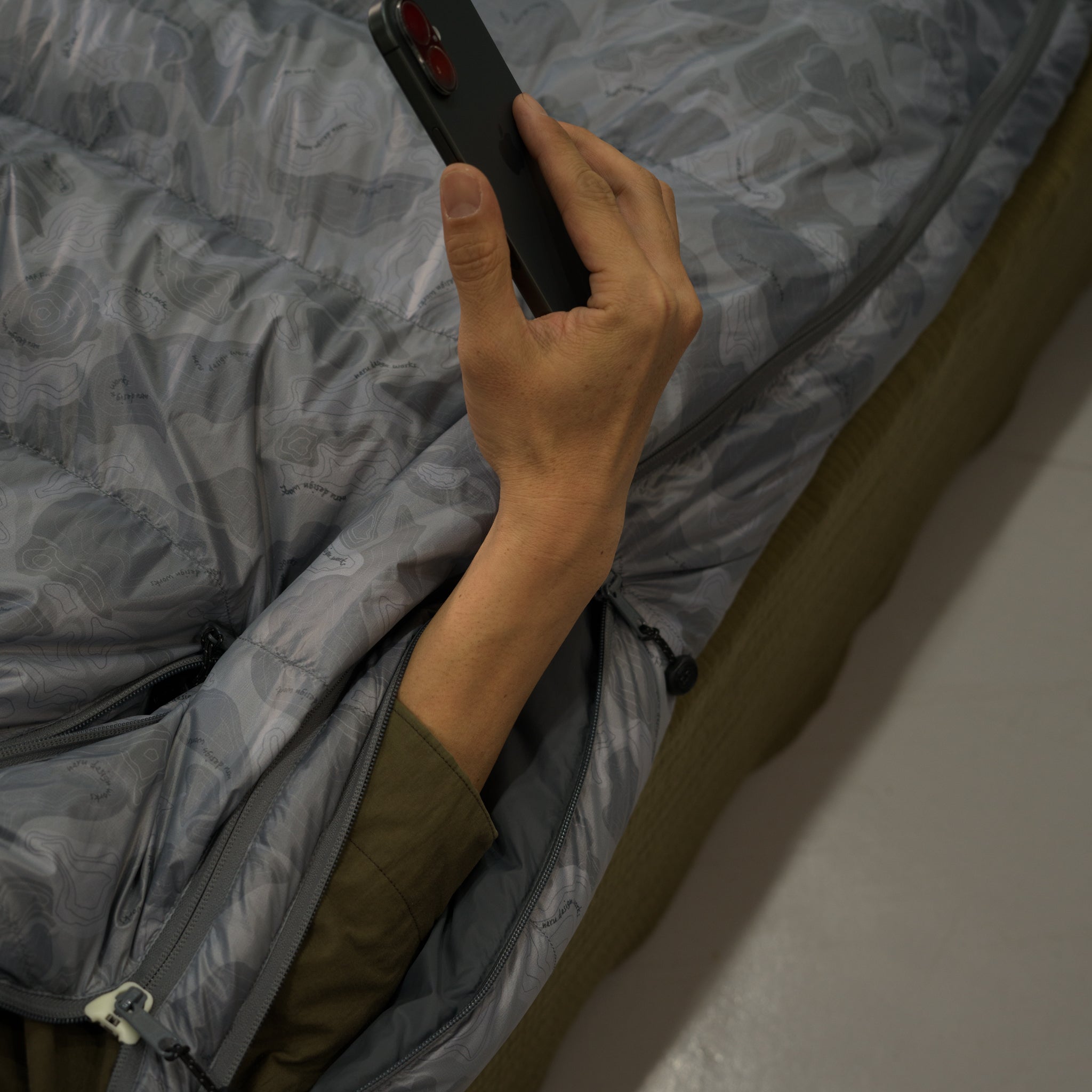 neru design works TOPOカモ シュラフ – LOG