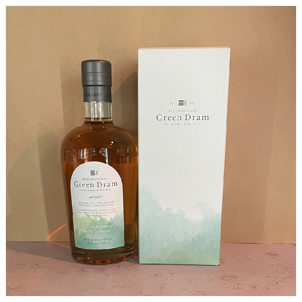 久住蒸溜所 グリーンドラム ブレンデッドモルト＆ニューボーン 700ml