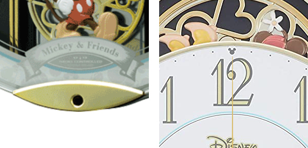 dショッピング |からくり時計 ディズニー ミッキー＆フレンズM509