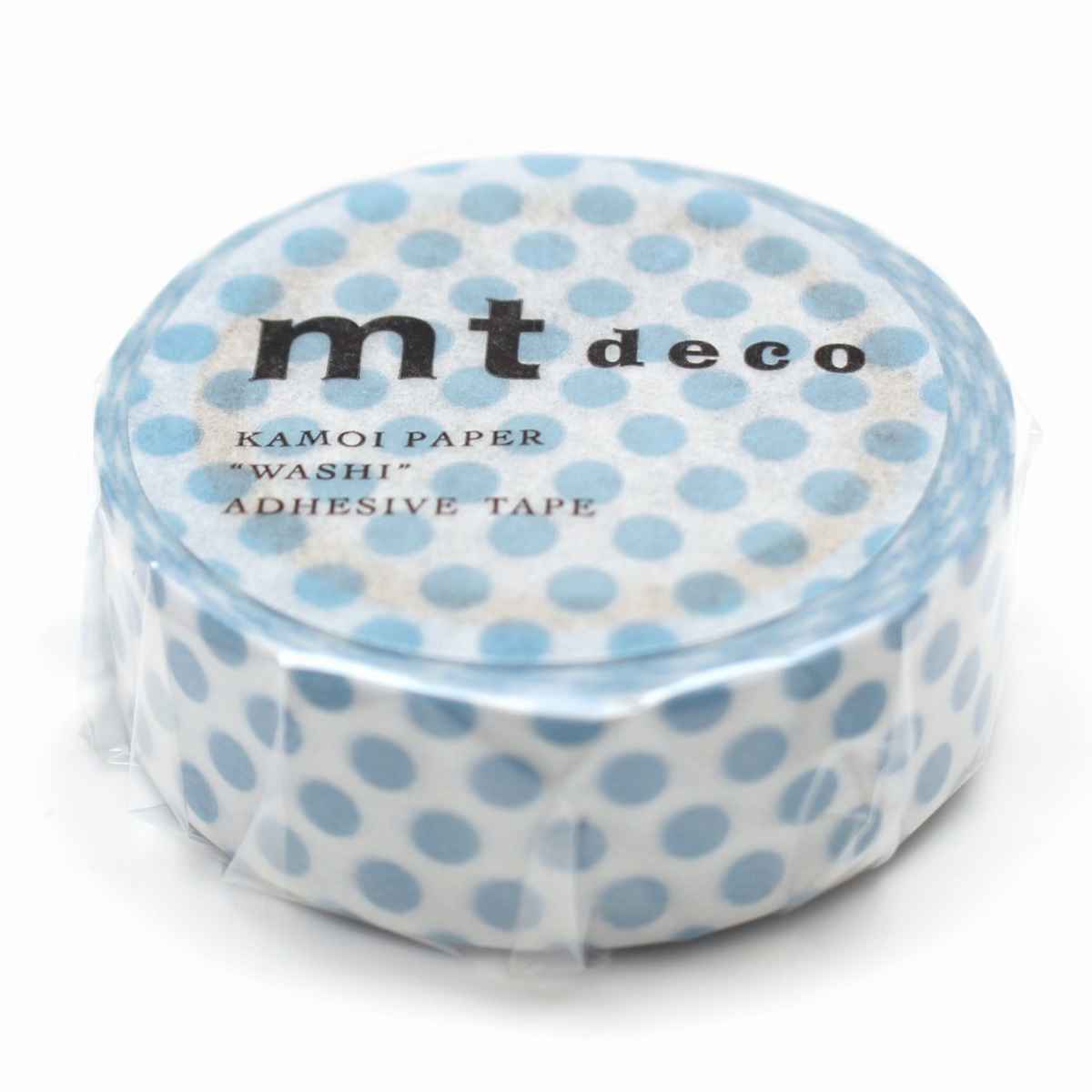 マスキングテープ ドット 幅15mm×7m mt DECO （ マステ アレンジ