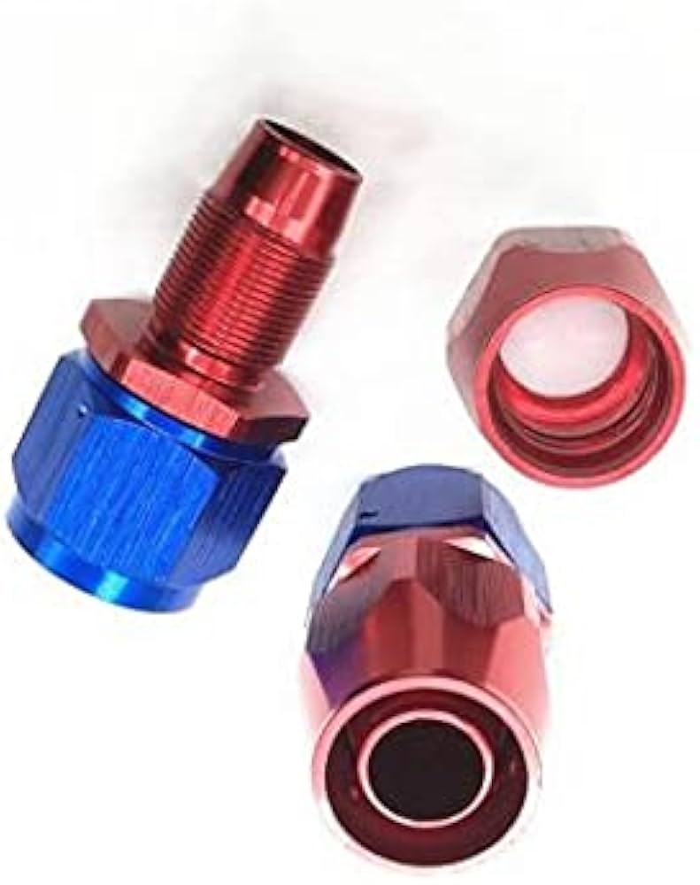 Amazon | AL AN10-0 0度 アルミニウム オイル クーラー ホース