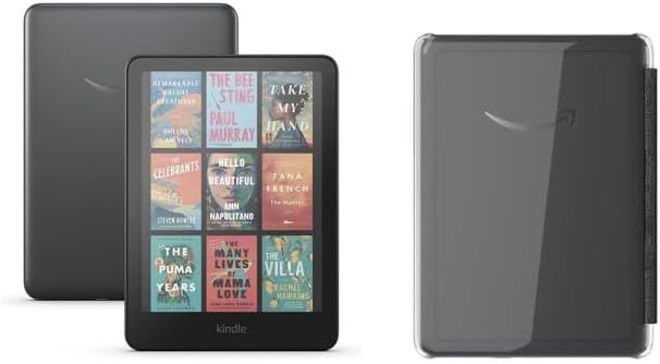 Amazon.com: Kindle Colorsoft Signature Edition Clear Case Bundle
