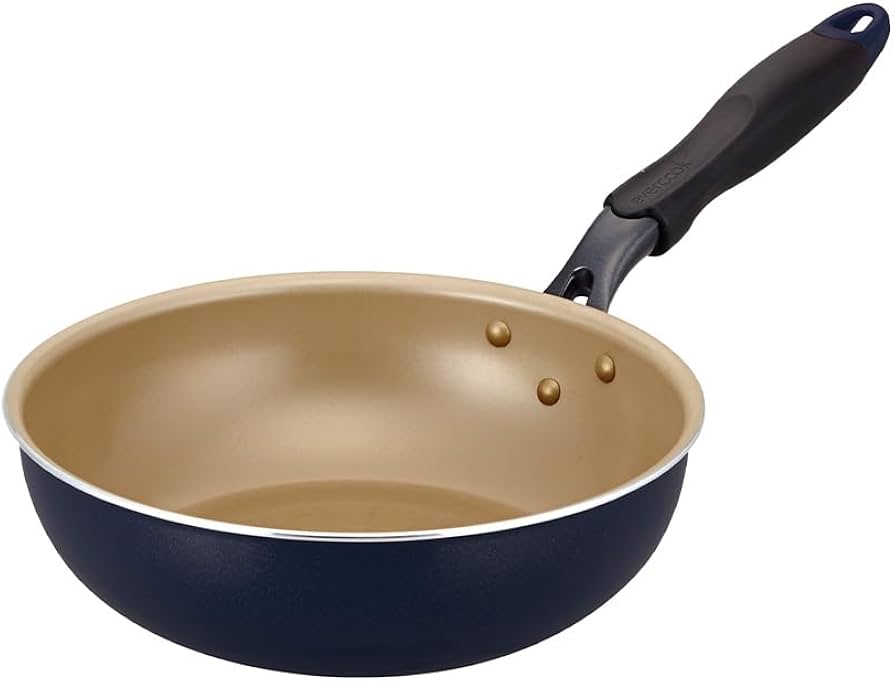 Amazon｜エバークック 炒め鍋 深型 24㎝ オール熱源対応(IH対応) 【500