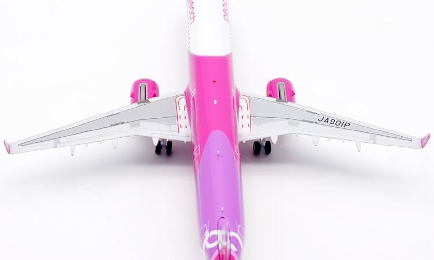 Amazon.co.jp: JC Wings 1/200 完成品 peach Airlines for Airbus