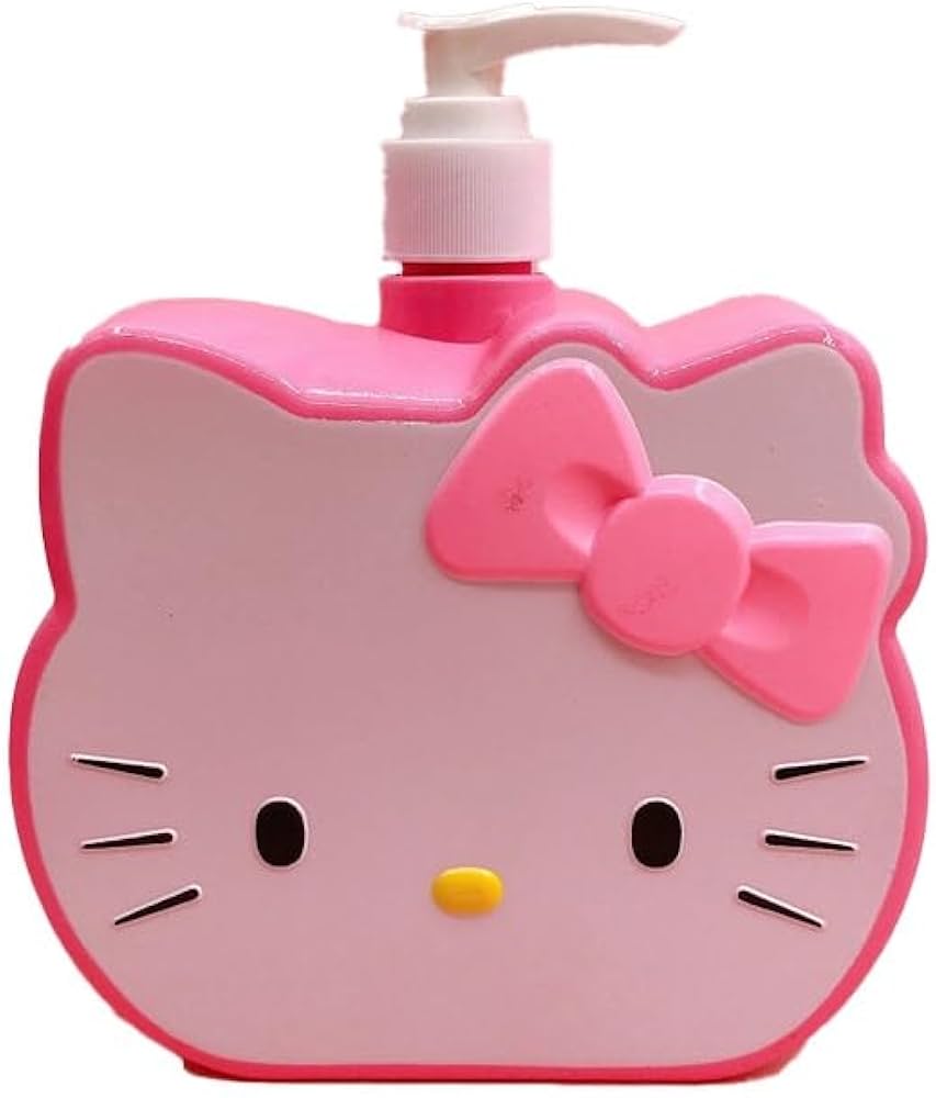 Amazon｜ハローキティ 分注ボトル ソープボトル 詰め替えボトル