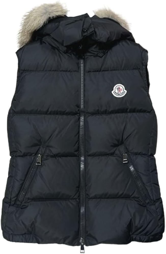 Amazon | [モンクレール] ダウンベスト ファー ガリヌール ジレ