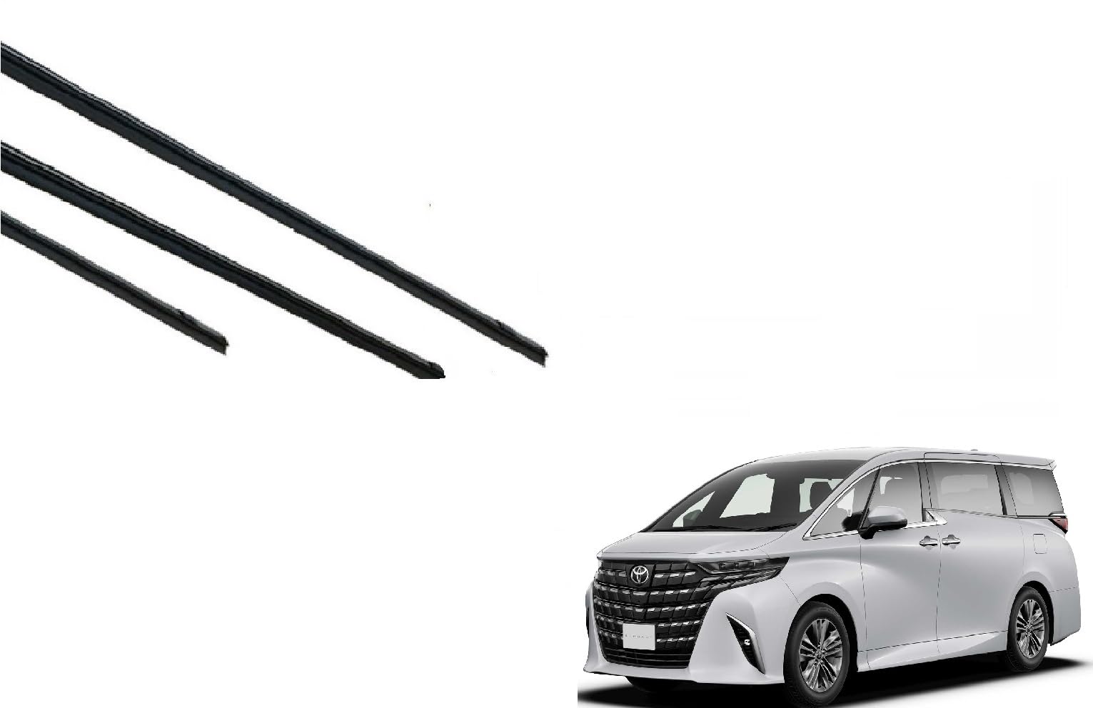 Amazon.co.jp: 新型 アルファード ヴェルファイア 40系 ワイパー 替え