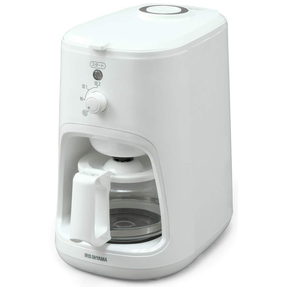 Amazon | アイリスオーヤマ コーヒーメーカー 全自動 メッシュ