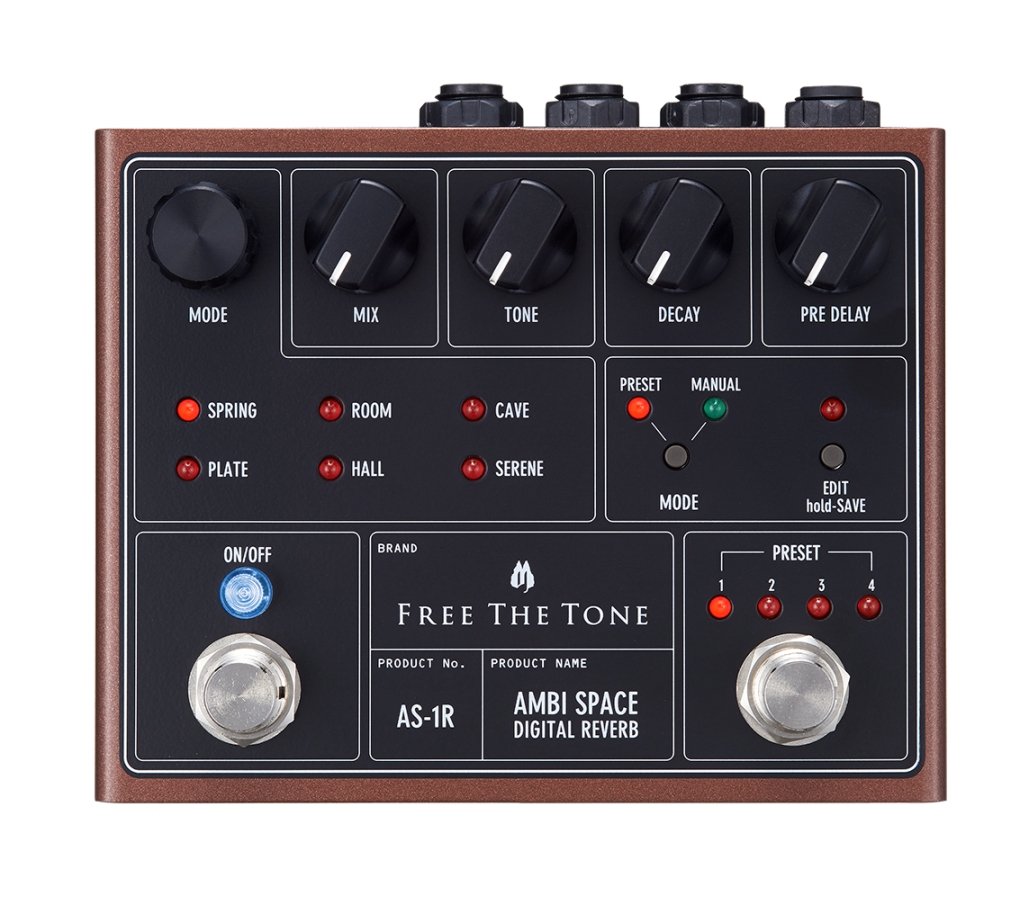 Amazon | Free The Tone AS-1R AMBI SPACE DIGITAL REVERB リバーブ