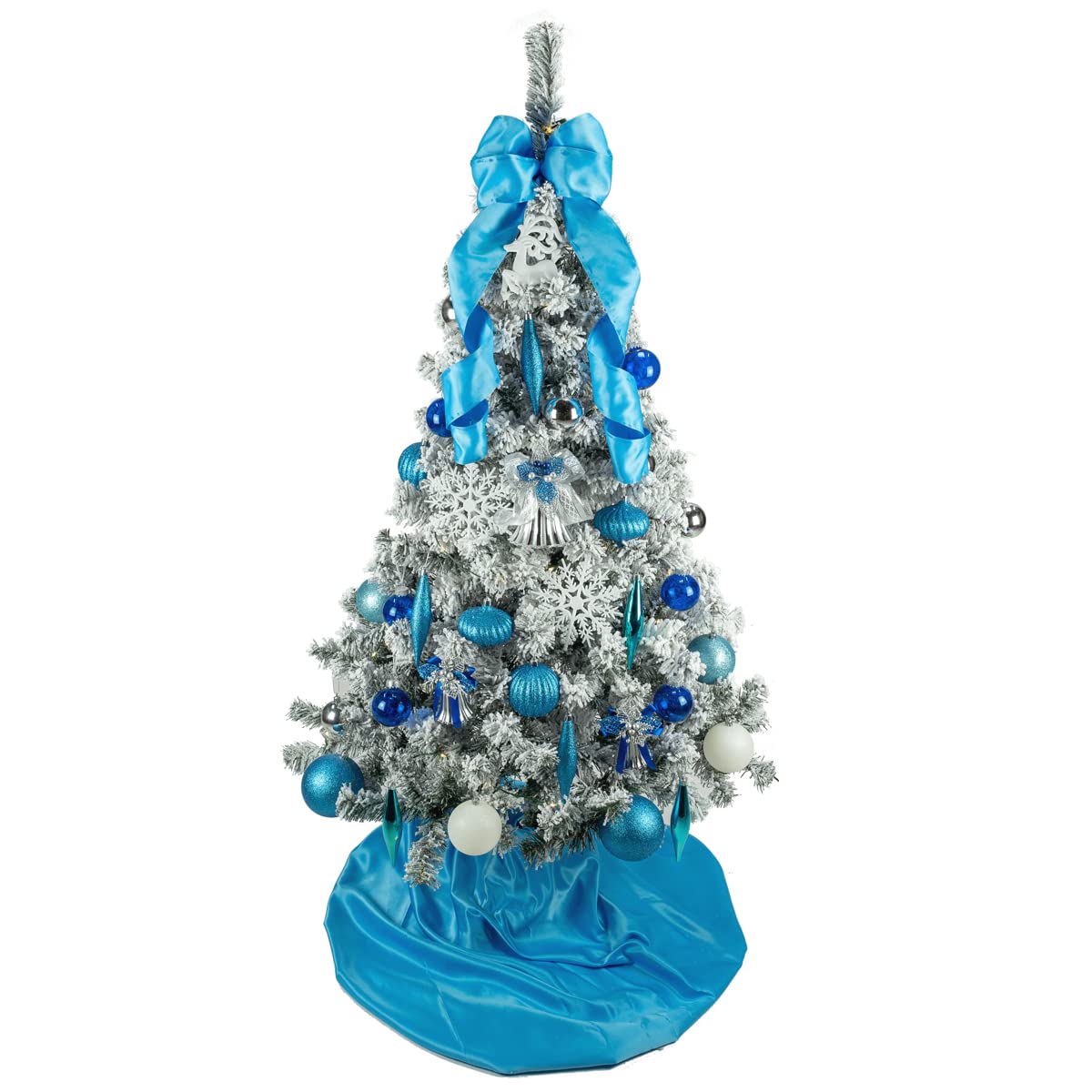 Amazon | クリスマス屋 クリスマスツリー 120cm 雪 白 セツトツリー