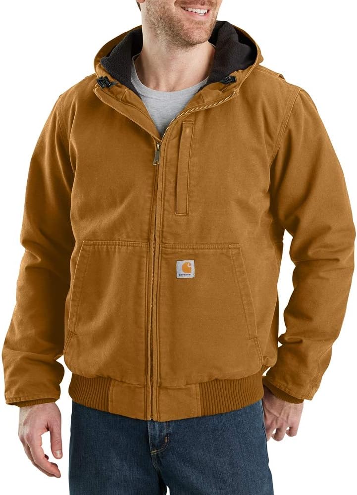 Carhartt Men's Full Swing Armstrong Active Jacket, Brown, 2X-Large