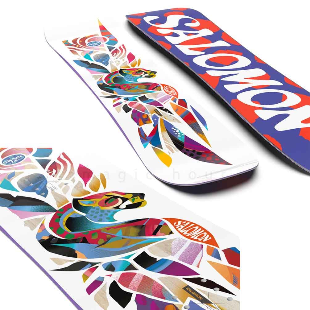 Amazon | スノーボード 板 子供 単品 サロモン GRACE キッズ ジュニア