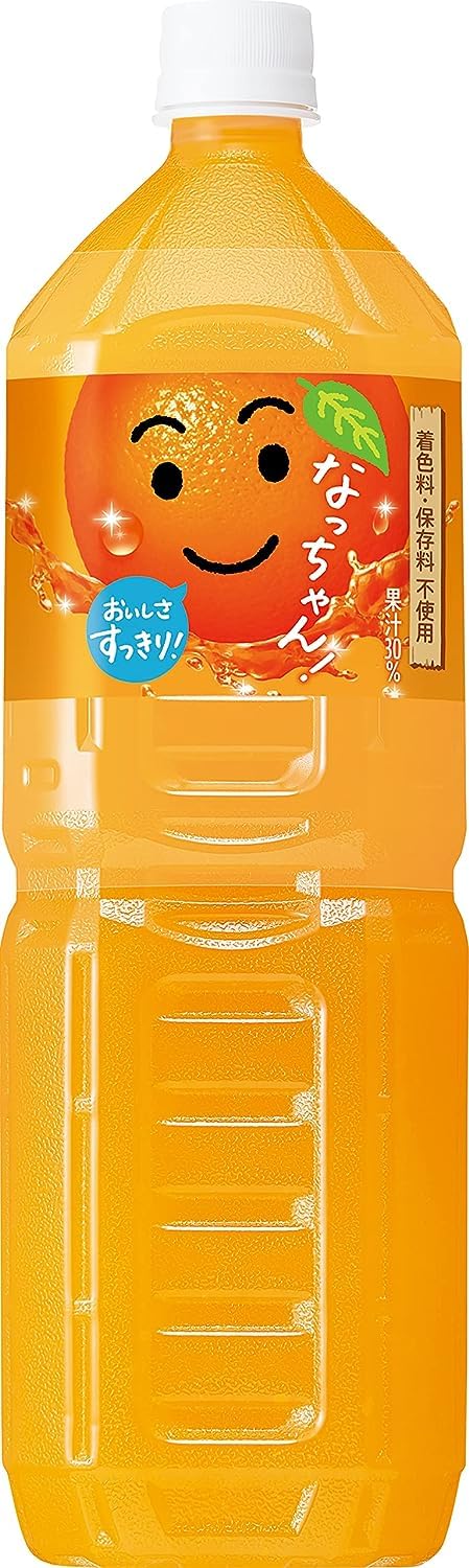 Amazon.co.jp: サントリー なっちゃん! オレンジ 1.5L : 食品・飲料・お酒