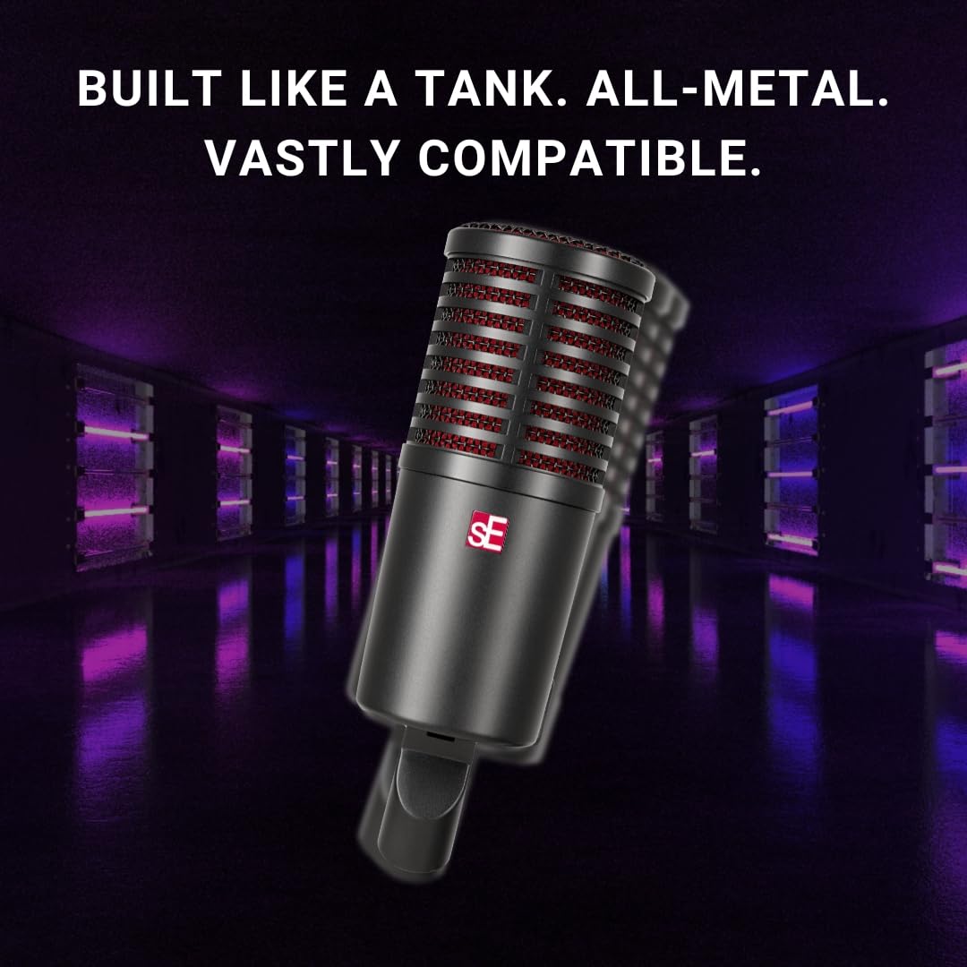 Amazon.co.jp: SE ELECTRONICS DynaCaster ダイナミックマイク 内蔵