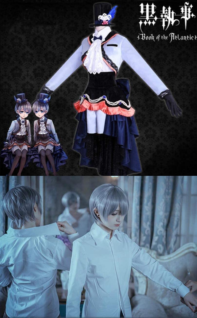 Amazon | longmucos コスプレ アニメ 黒執事 双子シエル・ファントム