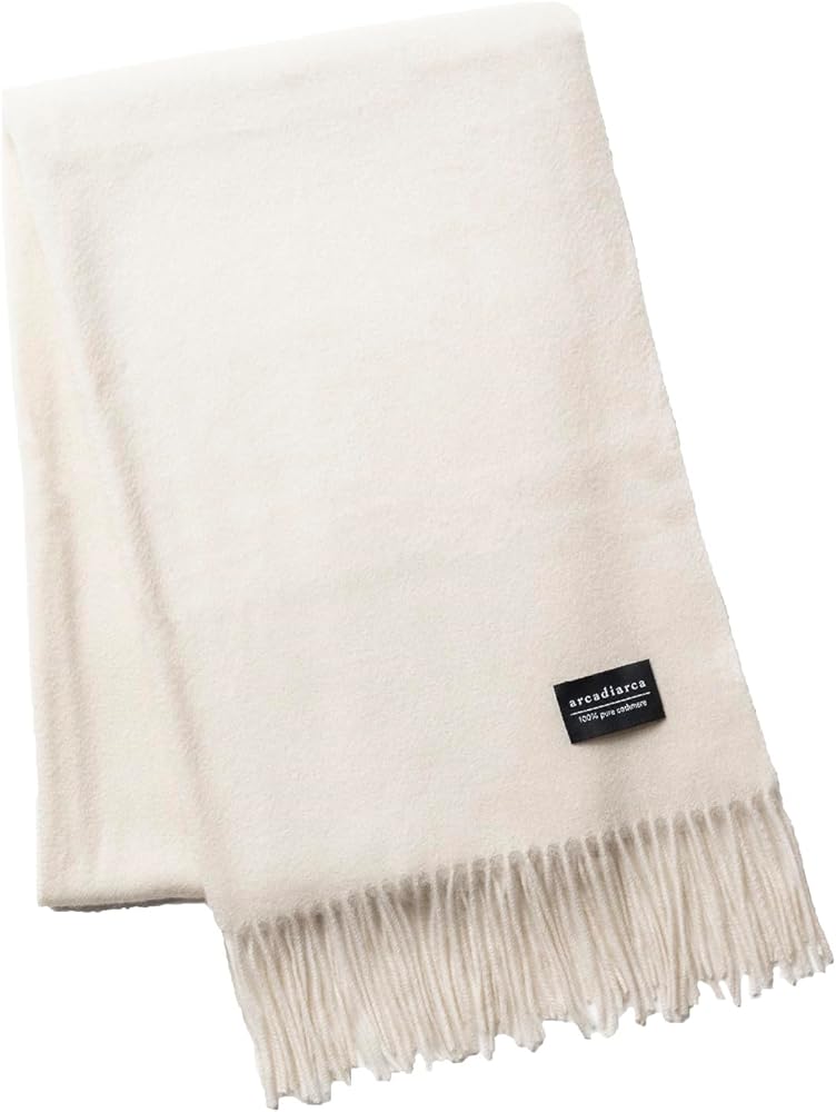 Amazon | [THE WOW] arcadiarca アルカディアルカ カシミヤ100％ 大判