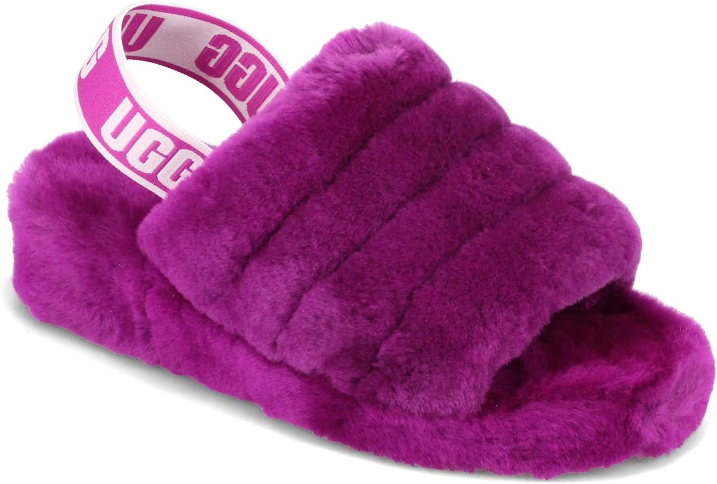 Amazon | UGG レディース Fluff Yeah スライド マーブルスリッパ