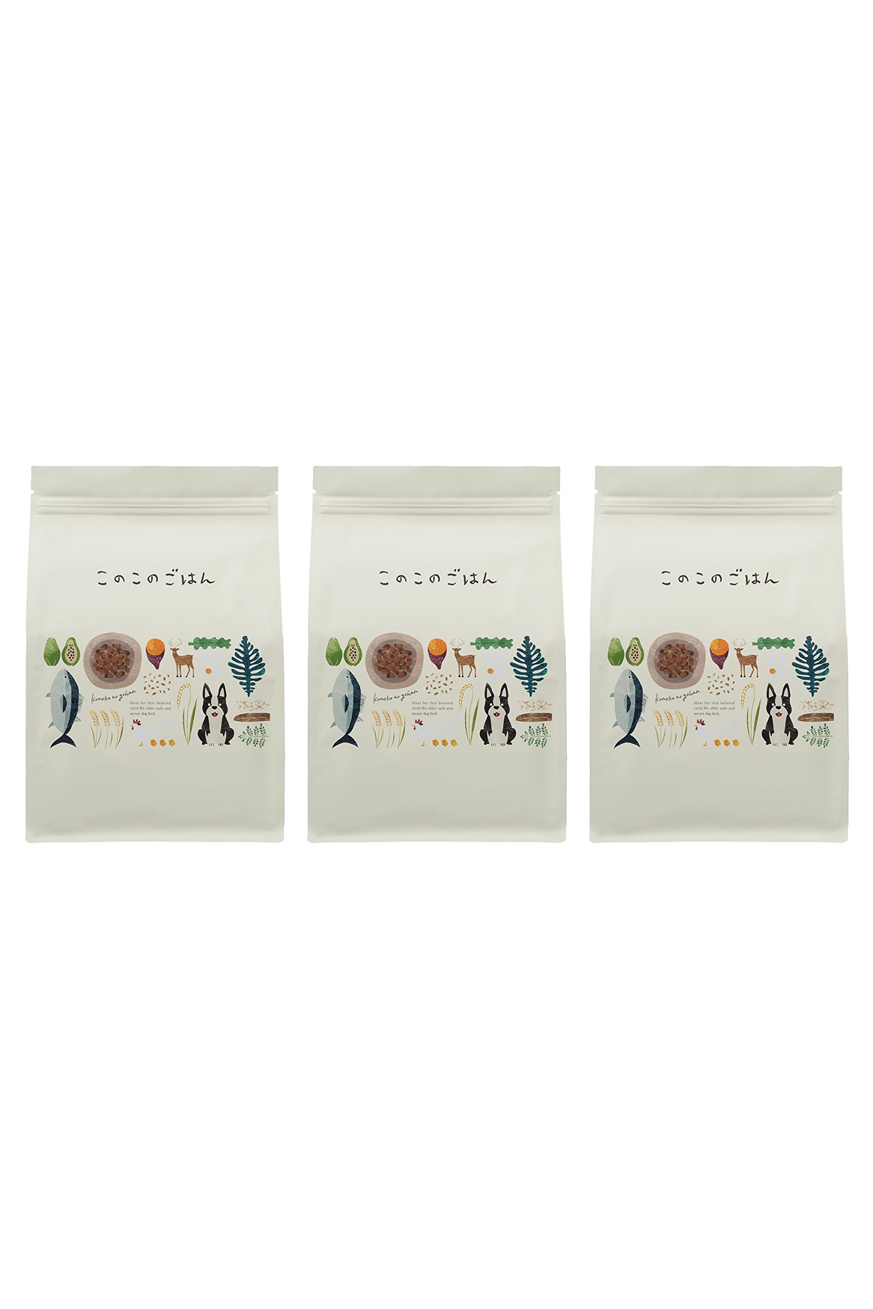 Amazon.co.jp: コノコトトモニ このこのごはん ドッグフード 犬の餌 全