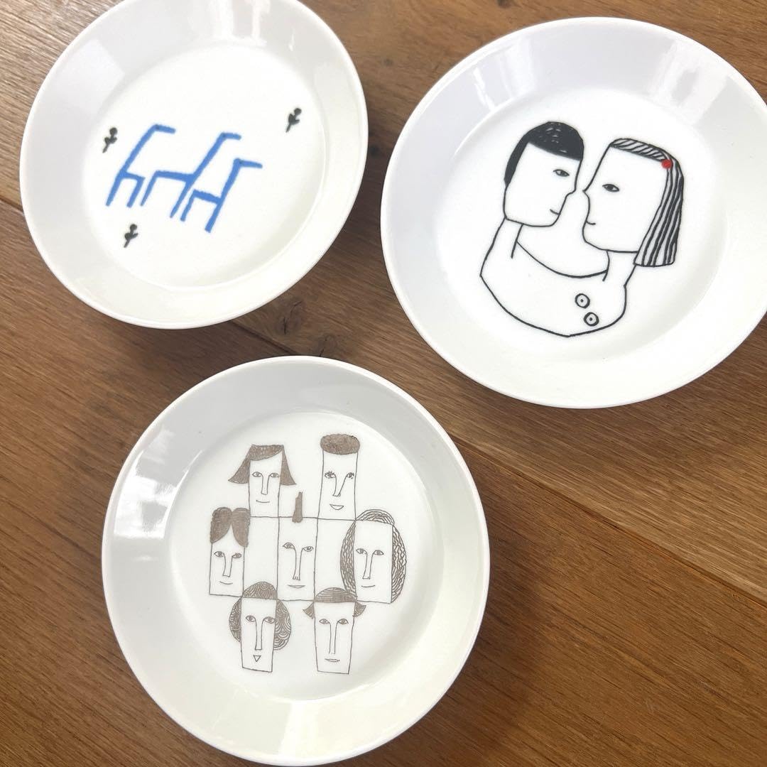 Amazon.co.jp: mina perhonen ミナペルホネン ノベルティ 豆皿