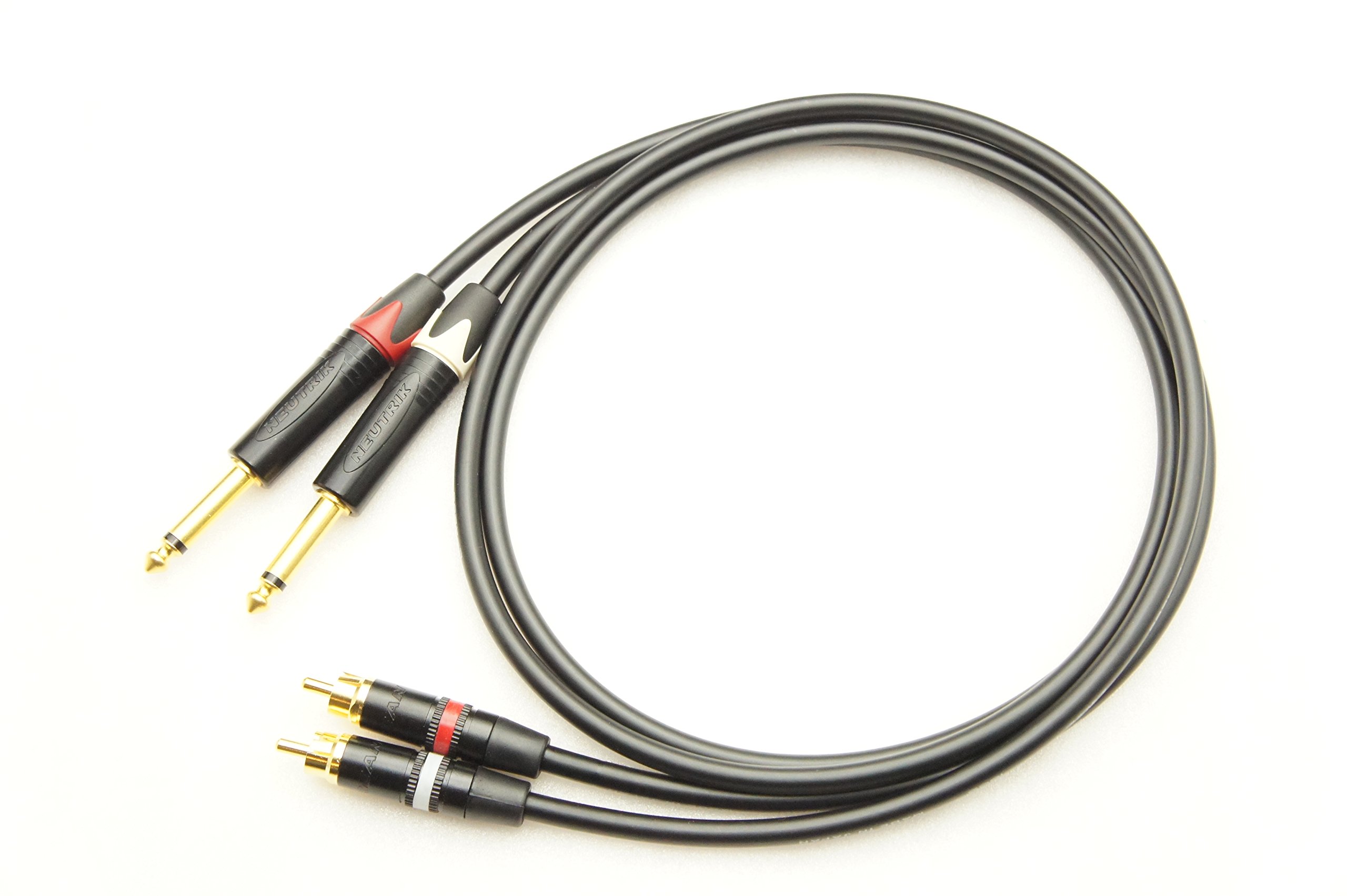 Amazon | CANARE カナレ L-2T2S TS(モノラルフォン)-RCA 2本ペア変換