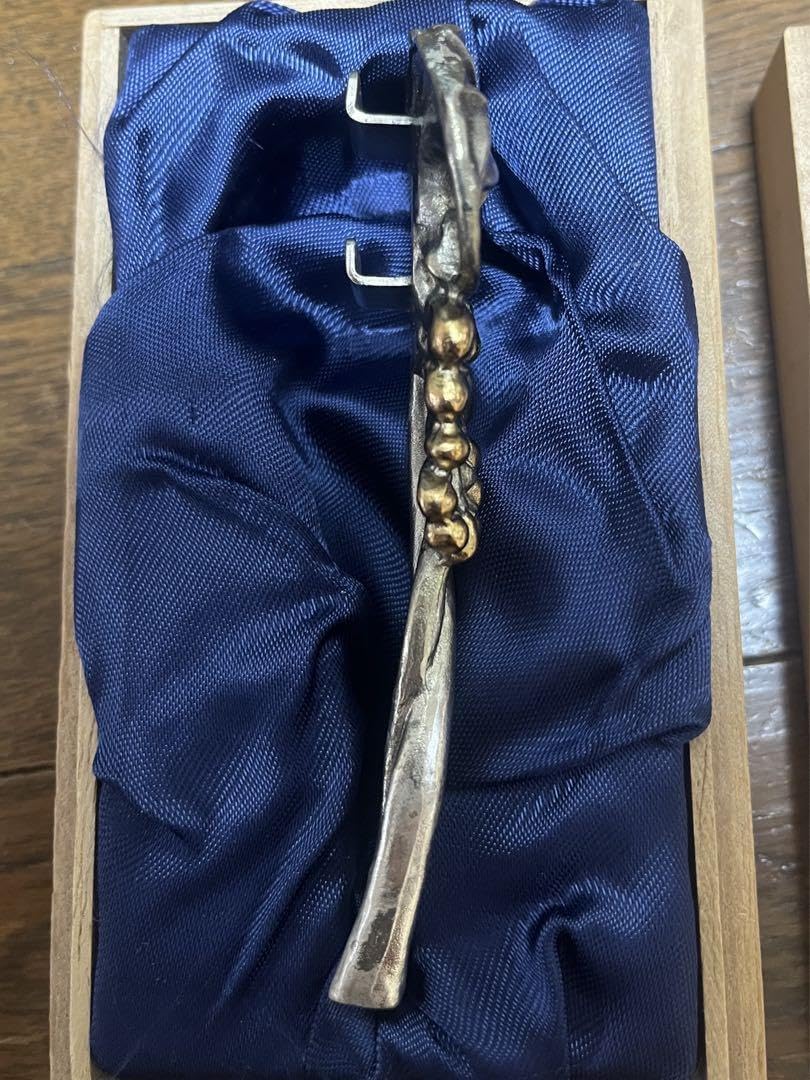 Amazon.co.jp: 河西泰三 洋銀製 ふじ 金属工芸品 置物 ペーパー