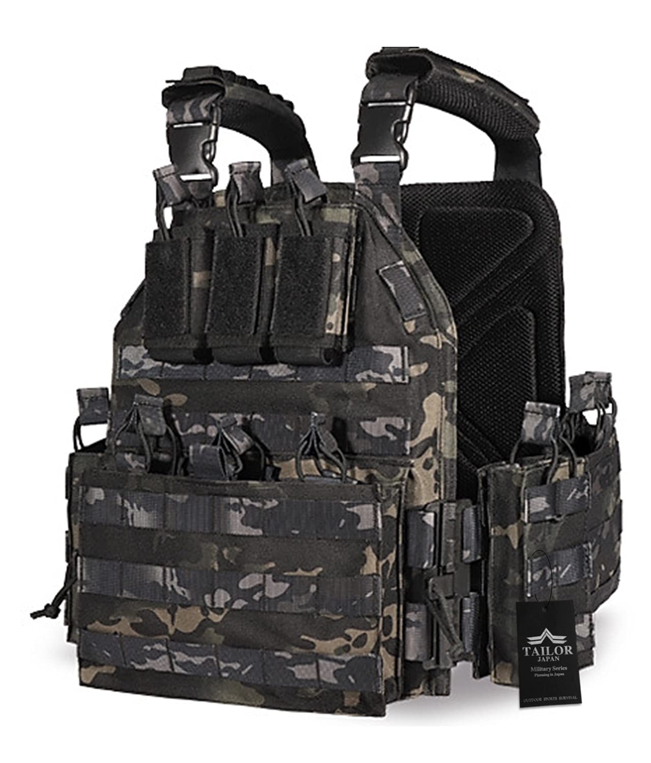 Amazon | 【TAILOR JAPAN】 タクティカルベスト サバゲー ベスト 特殊