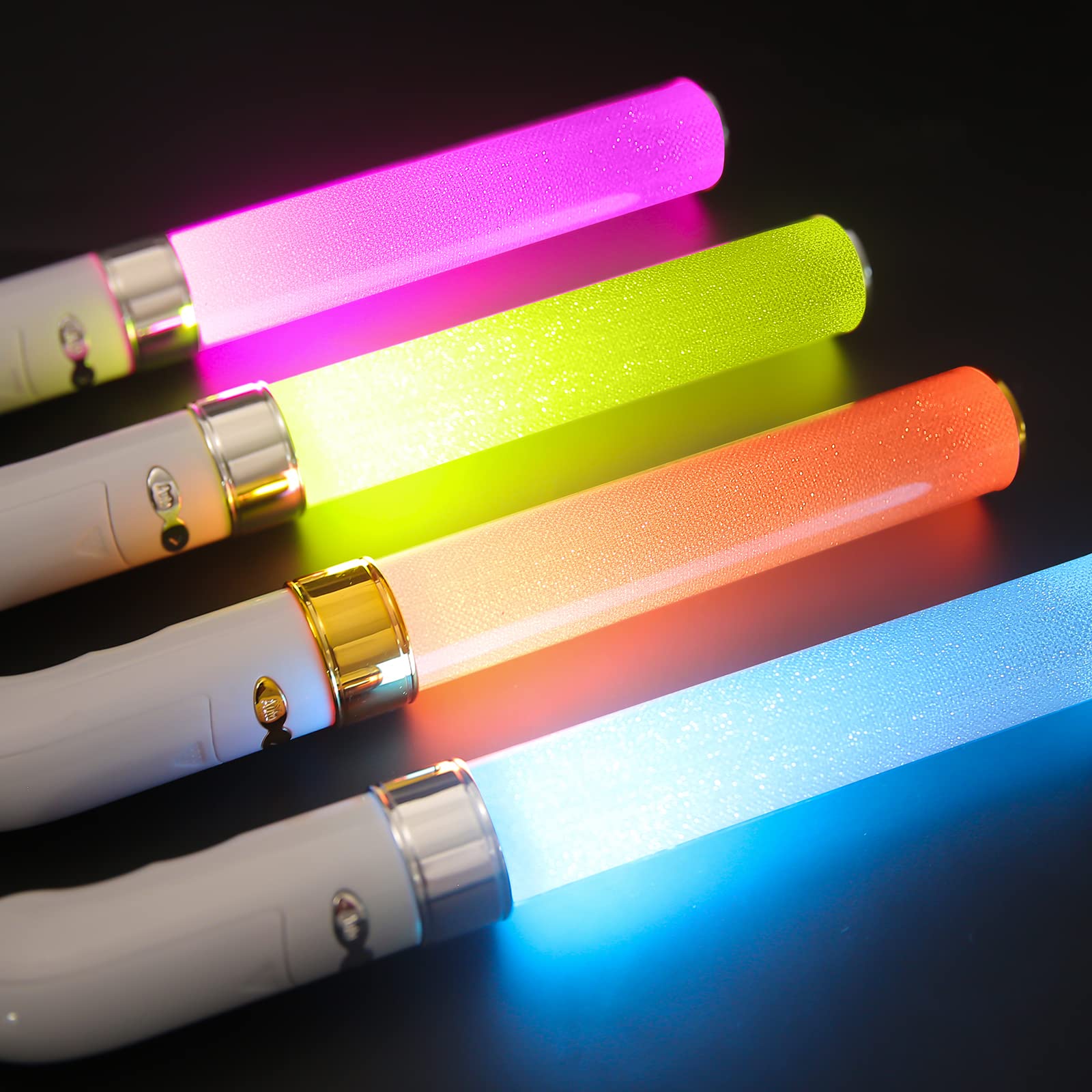 Amazon.co.jp: ペンライト 2本入り 24色 高輝度 サイリウム ペンライト