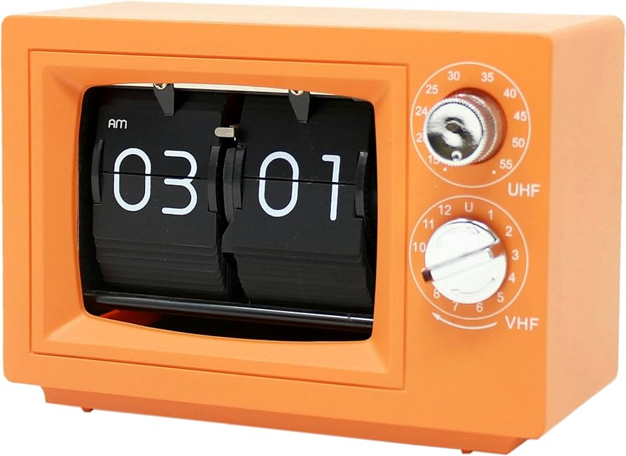 Amazon.co.jp: WINTECH 【フリップクロック/パタパタ時計】FPC-7