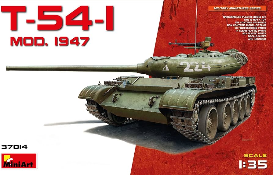Amazon | ミニアート 1/35 ソビエト連邦軍 T-54-1 ソビエト中戦車 MOD