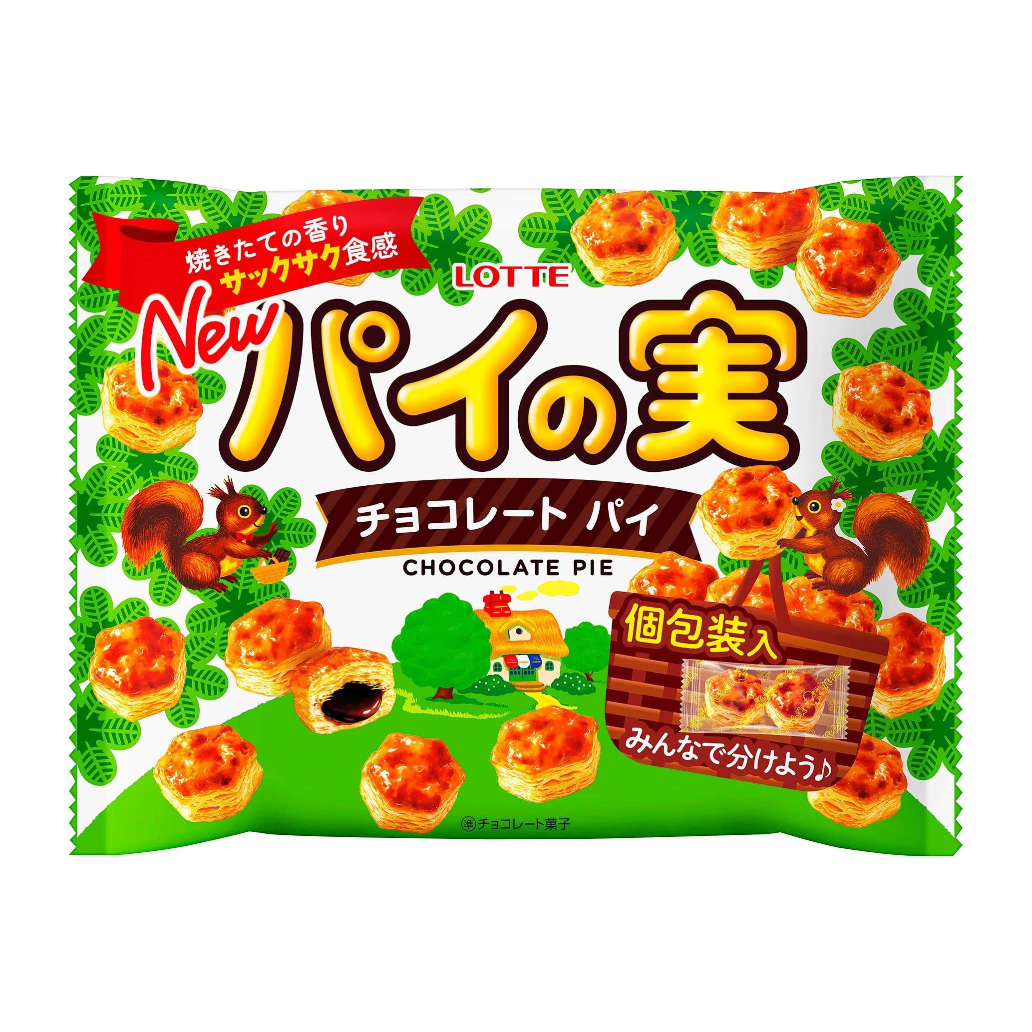 Amazon.co.jp: ロッテ パイの実シェアパック 124g(個包装込み) : 食品