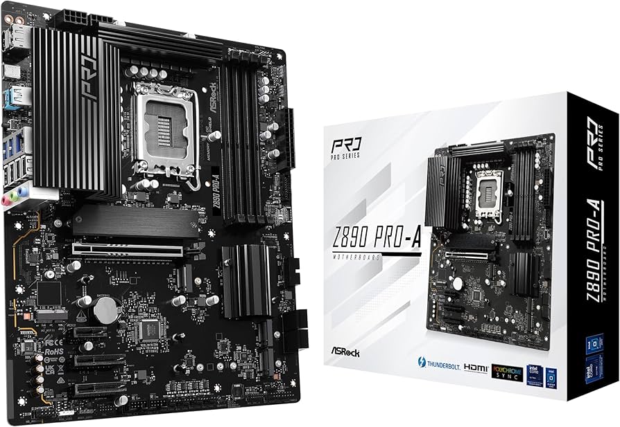 Amazon.com: ASRock Z890 Pro-A Motherboard Intel Core Ultra LGA1851