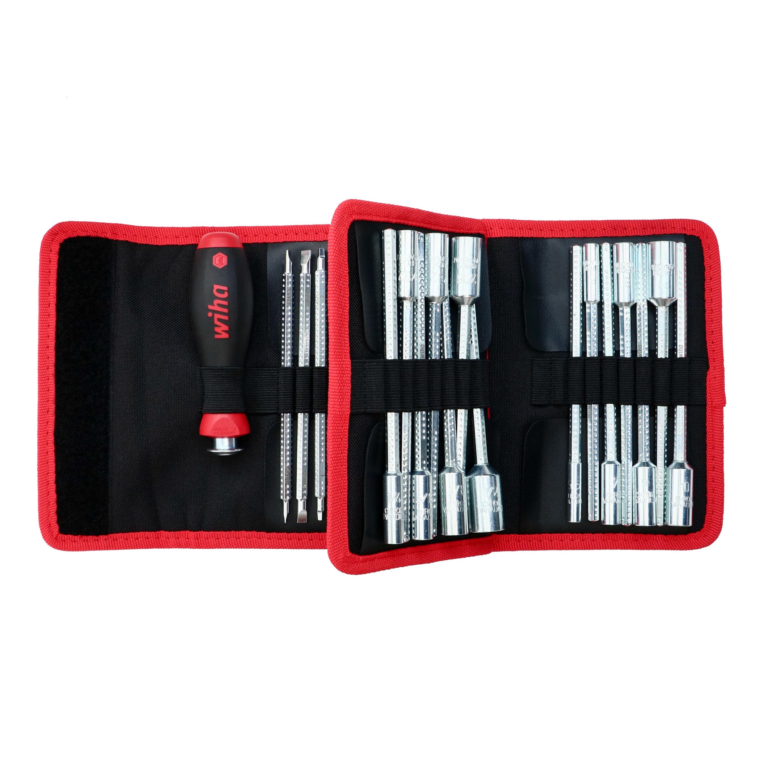 Amazon.com: Wiha 28188 Drive-Loc VI Wallet Set, 32 Piece, Phillips