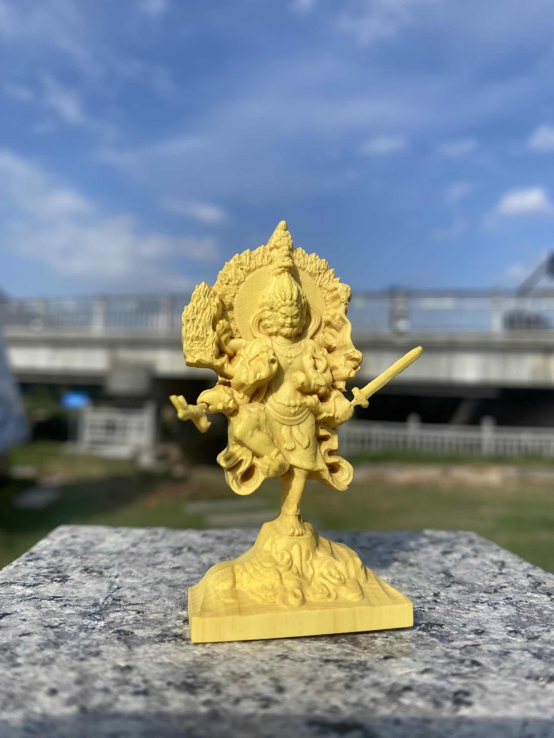 Amazon｜仏像 烏枢沙摩明王像トイレの神様 仏像 災厄除け 開運 トイレ