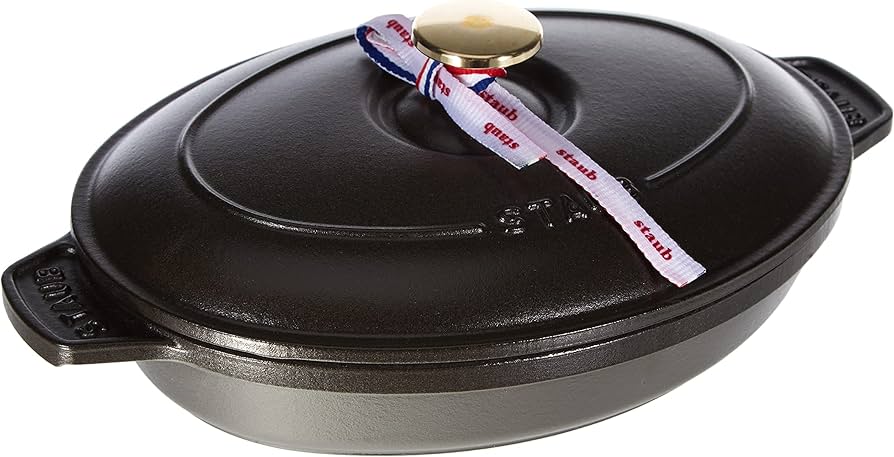 Amazon.co.jp : staub ストウブ 「 オーバル ホットプレート ブラック