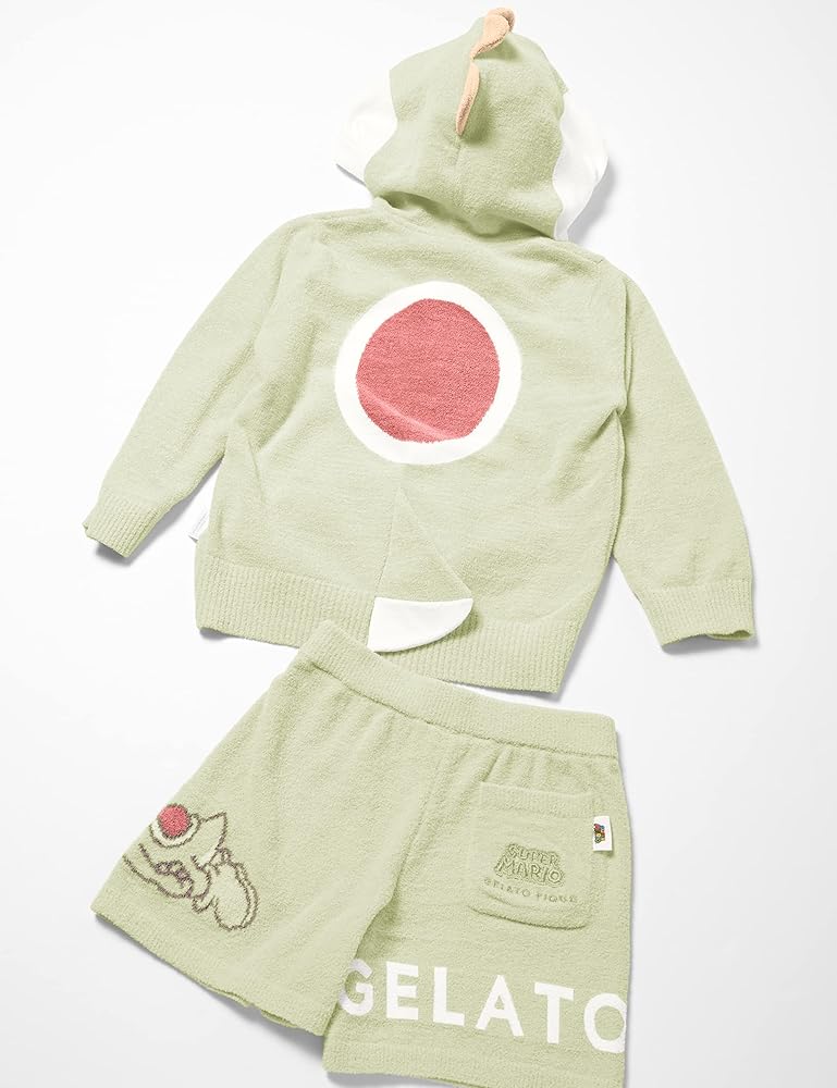 Amazon | [ジェラート ピケ] スーパーマリオ【キッズ】 ヨッシーパーカ