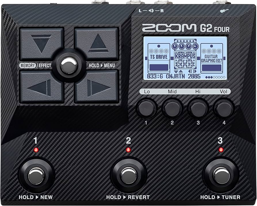 Amazon.com: Zoom G2 Four Guitar Multi-Effects Processor with 75+