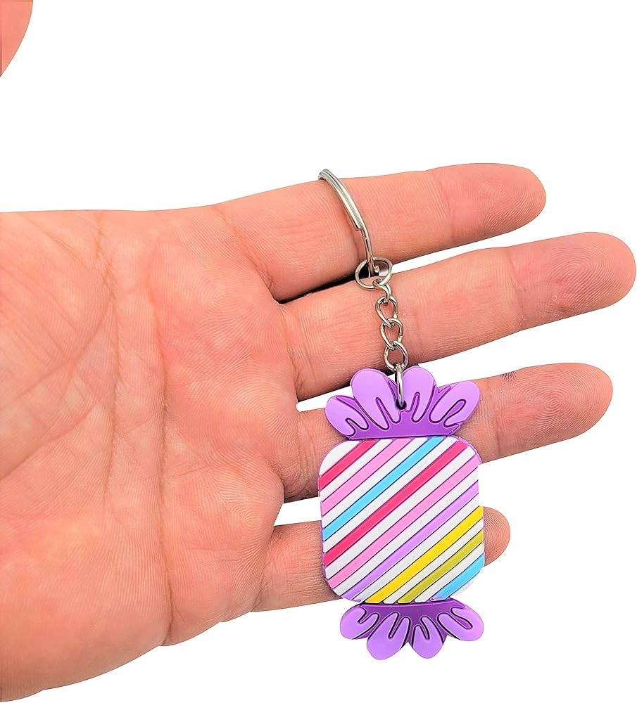 Amazon.com: Zugar Land Kids Keychains for Keys and Backpacks (12