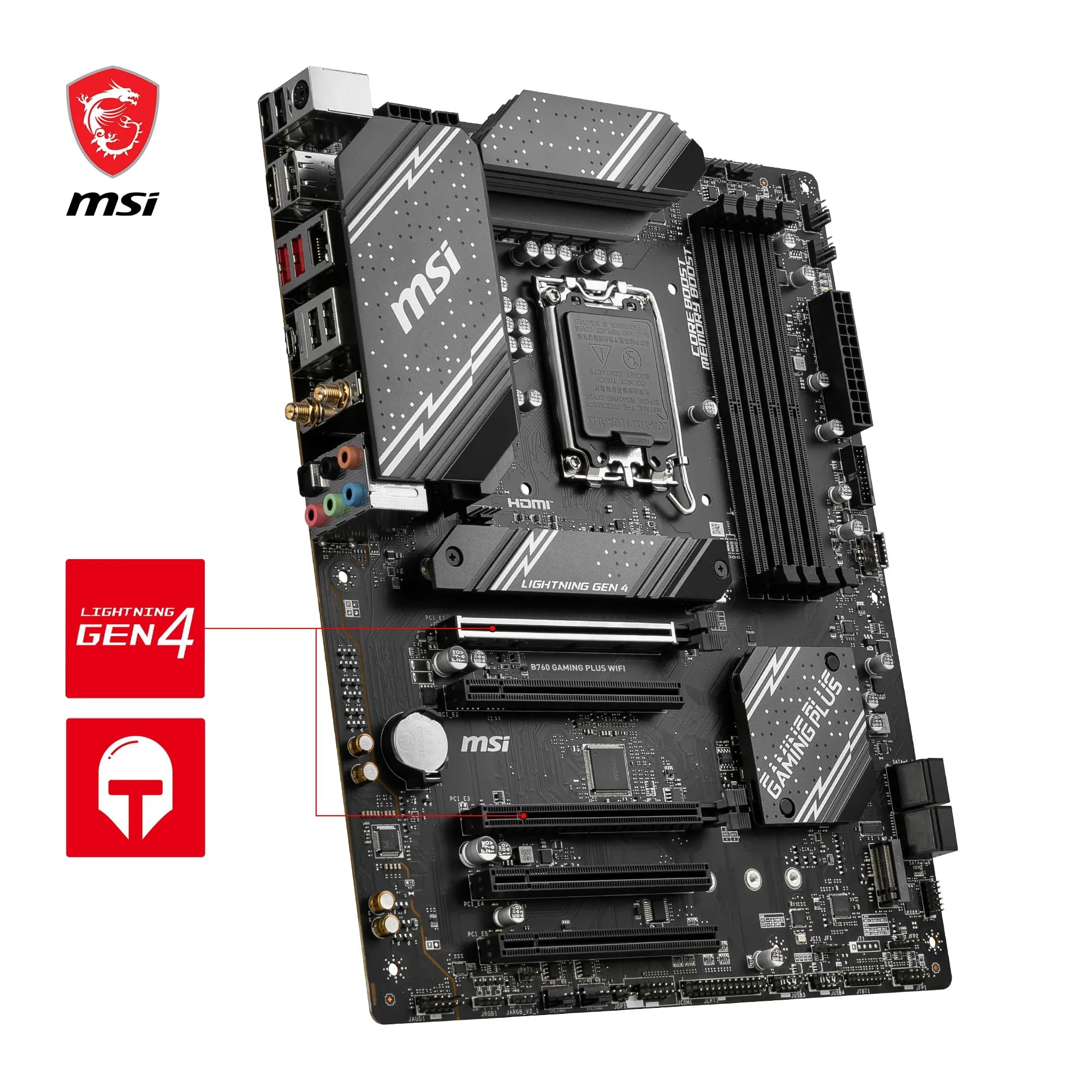 Amazon.com: MSI B760 Gaming Plus WiFi V1 Motherboard, ATX