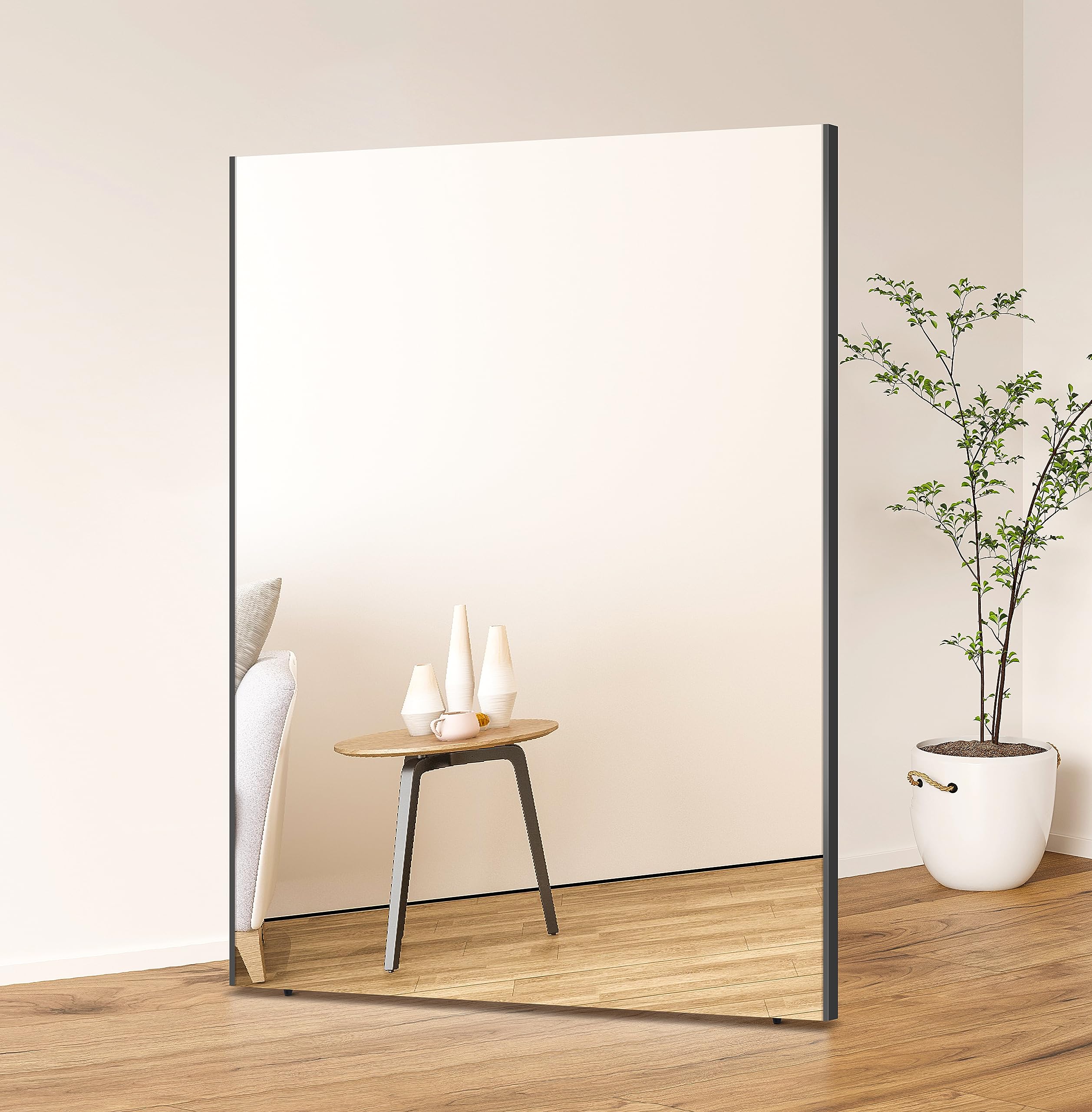 Amazon.co.jp: Brisafe 割れない鏡 スポーツミラー 120×190㎝ 壁掛け